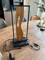 Brilliant tafellamp Chaumont zwart hout 10W, Nieuw, Ophalen of Verzenden, Hout, Hout