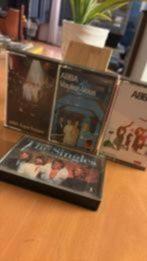 Abba 4 X muziek cassette Trouper-Voulez-album-singles, Cd's en Dvd's, Cassettebandjes, Gebruikt, Ducoso, 1 bandje, Ophalen of Verzenden