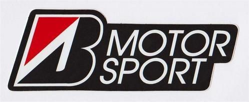 Bridgestone Motor Sport sticker #1, Motoren, Accessoires | Stickers, Verzenden
