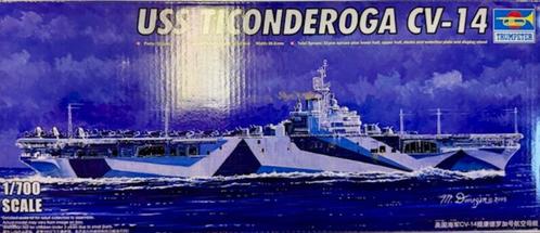 Coelianmodels, Trumpeter 05736, USS CV-14, 1/700, € 34,99, Hobby en Vrije tijd, Modelbouw | Boten en Schepen, Nieuw, 1:200 of kleiner