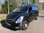 Hyundai H 300 2.5 CRDI / 170PK / DE LUXE / DUBBELE CABINE /, Auto's, Bestelauto's, Euro 5, Gebruikt, Zwart, Zwart