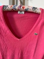 Roze Lacoste Trui - Maat M, Ophalen of Verzenden, Zo goed als nieuw, Maat 38/40 (M), Roze