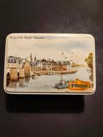 St Michel “Le port de Saint-Goustan” vintage koekblik, Verzamelen, Ophalen of Verzenden, Gebruikt, Koek(jes), Overige merken