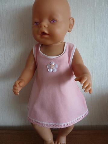 Zomerjurkje voor de baby born pop nu €2.95 Poppenkleertjes beschikbaar voor biedingen