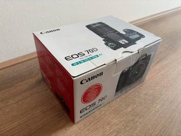Canon EOS 70D Spiegelreflexcamera beschikbaar voor biedingen