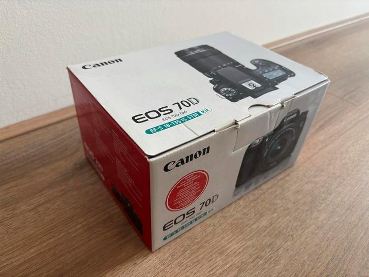Canon EOS 70D Spiegelreflexcamera, Audio, Tv en Foto, Fotocamera's Digitaal, Gebruikt, Spiegelreflex, Canon, Minder dan 4 keer