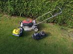 Grasmaaier en losse blokjes, Tuin en Terras, Grasmaaiers, Ophalen, Zo goed als nieuw