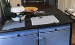 Belgisch hardsteen plaat tafelblad blad tuin tafel keuken, Ophalen, Gebruikt, Rechthoekig, Overige materialen