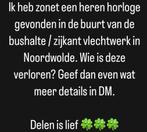 Heren horloge gevonden noordwolde, Contacten en Berichten, Gevonden voorwerpen