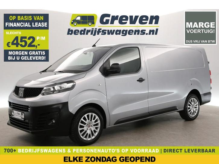 Fiat Scudo 2.0 MultiJet L3H1 | 145PK | MARGE | Automaat | 36, Auto's, Bestelauto's, Bedrijf, Te koop, 360° camera, ABS, Achteruitrijcamera