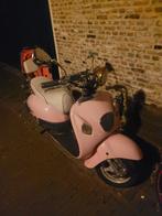 Roze retro scooter opknappertje, Gebruikt, Ophalen of Verzenden