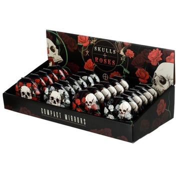 Skulls and Roses compacte spiegel 6,50.  4 Verschillende: