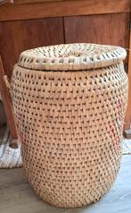 Mooie grote rieten mand, Huis en Inrichting, Ophalen, Gebruikt, Rechthoekig, Riet