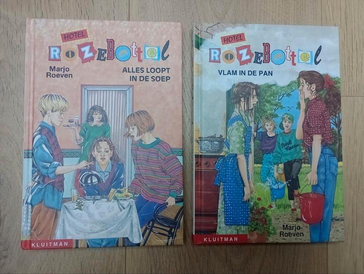 Hotel Rozebottel - Alles Loopt in de Soep & Vlam in de Pan, Boeken, Kinderboeken | Jeugd | onder 10 jaar, Zo goed als nieuw, Fictie algemeen