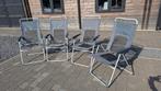 Crivit camping klapstoelen 4x, Ophalen, Gebruikt, Campingstoel