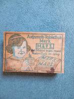 Vintage Anijs M&PS Hoest Verkoudheid Griep Hout Doos Recla, Ophalen of Verzenden