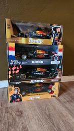 4 jumbo max verstappen auto's, Hobby en Vrije tijd, Modelauto's | 1:24, Ophalen of Verzenden, Nieuw, Bburago
