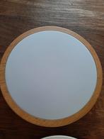 LED plafondlamp, warm wit licht 28 cm., Ophalen of Verzenden, Nieuw, Kunststof, Houtlook