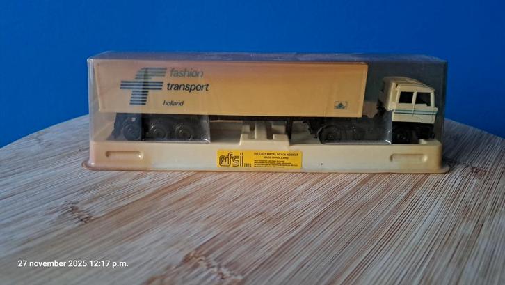 EFSI Vrachtwagen Fashion Transport Holland 1:87, Hobby en Vrije tijd, Modelbouw | Auto's en Voertuigen, Gebruikt, Truck, 1:50 of kleiner