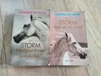 Boeken lauren st john storm paard snel als wind deel 1 2 ya, Boeken, Kinderboeken | Jeugd | 13 jaar en ouder, Ophalen of Verzenden