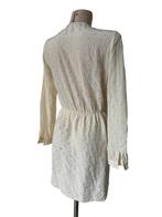 Masscob jurk S, Kleding | Dames, Wit, Ophalen of Verzenden, Zo goed als nieuw, Maat 36 (S)