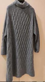 Marina RInaldi Jurk grijs met col 46/48, Kleding | Dames, Jurken, Maat 46/48 (XL) of groter, Nieuw, Ophalen of Verzenden, Grijs