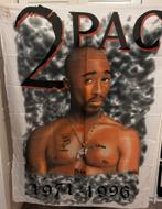2pac & Bob Marley vlaggen/doeken, Ophalen of Verzenden, Gebruikt