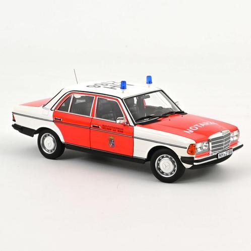 Mercedes Benz 200 1984 SPOED Ambulance 1:18 NOREV R.  183834, Hobby en Vrije tijd, Modelauto's | 1:18, Nieuw, Auto, Norev, Verzenden