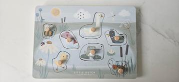 Little Dutch, Little Goose, houten puzzel met geluid  beschikbaar voor biedingen