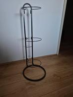 Stijlvol Ballenrek - Zwart Metaal, Tuin, Minder dan 60 cm, Ophalen of Verzenden, Zo goed als nieuw
