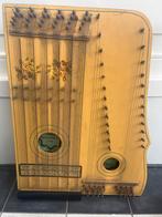 Antieke citer harp - Nederlands Muziekinstrument, Ophalen of Verzenden, Gebruikt