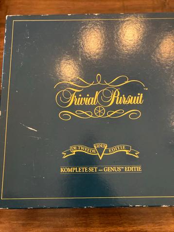 Trivial Pursuit Genus Editie - Compleet! beschikbaar voor biedingen