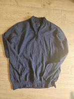 Donkerblauw herentrui met ritsje, Ophalen of Verzenden, Soci3ty, Gedragen, Maat 48/50 (M)