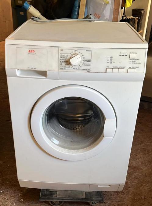 Wasmachine AEG ( let op: ophalen in Elsloo LB), Witgoed en Apparatuur, Wasmachines, Gebruikt, 6 tot 8 kg, 85 tot 90 cm, 1600 toeren of meer