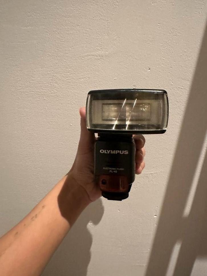 Olympus FL-40 externe flitser voor digitale camera's, Audio, Tv en Foto, Fotografie | Flitsers, Nieuw, Olympus, Kantelbaar, Ophalen of Verzenden