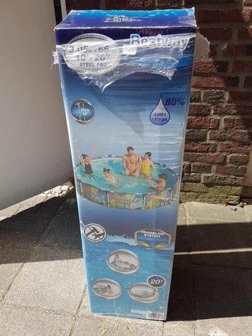 Bestway zwembad 3m diameter 66cm hoog beschikbaar voor biedingen