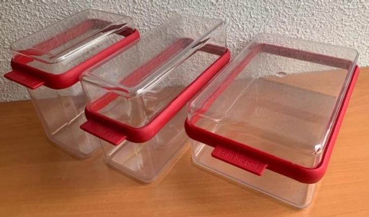 Mepal Rosti Stora: in rood, Huis en Inrichting, Keuken | Keukenbenodigdheden, Zo goed als nieuw, Ophalen of Verzenden