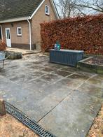 60 stuks Chinese hardsteen tegels, Tuin en Terras, Tegels en Klinkers, Ophalen, Gebruikt, Natuursteen, Terrastegels