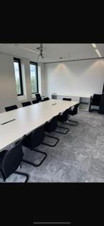 TwinForm 2019 vergadertafel met 14 Steelcase Visi 2017 stoel, 100 tot 150 cm, Verzenden, 200 cm of meer, Zo goed als nieuw