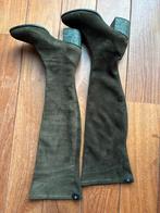 Donker groene knielaarsen, Kleding | Dames, Leggings, Maillots en Panty's, Legging, Maat 36/38 (S), Ophalen of Verzenden, Zo goed als nieuw