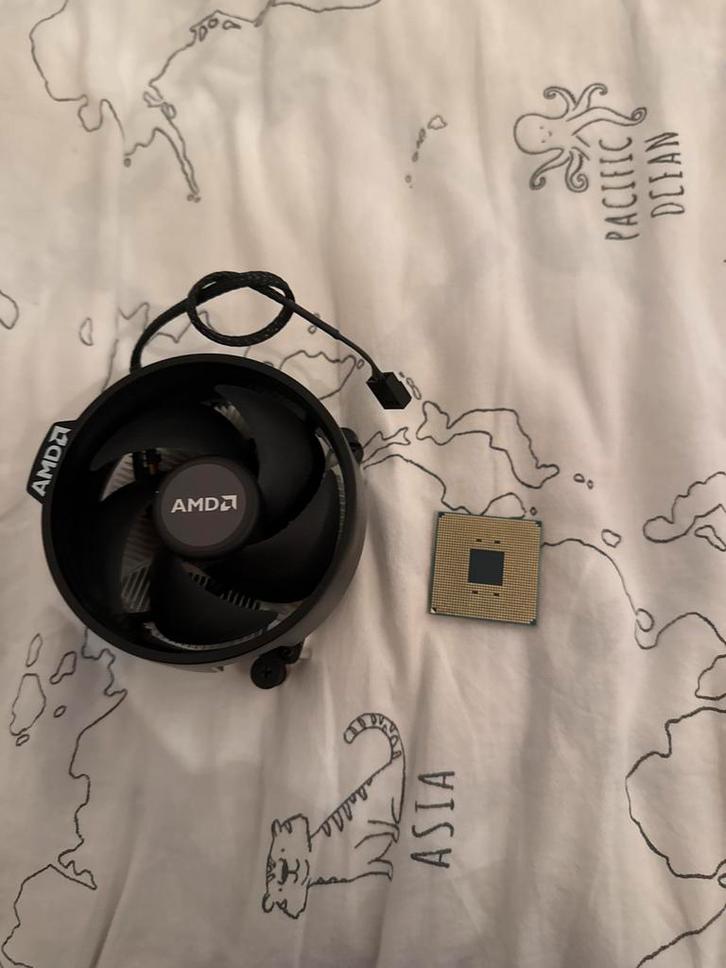 AMD Ryzen 5 3400G CPU, Computers en Software, Processors, Gebruikt, 4-core, 3 tot 4 Ghz, Ophalen