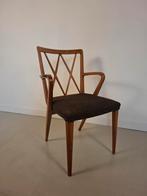 4x Vintage Dutch Design stoelen Midcentury Patijn Zijlstra, Ophalen of Verzenden, Gebruikt, Bruin