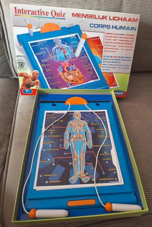Interactive Quiz, Menselijk Lichaam (7+), Kinderen en Baby's, Speelgoed | Educatief en Creatief, Zo goed als nieuw, Ophalen of Verzenden