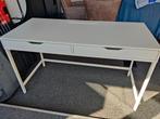 Wit IKEA Alex bureau. 132x58x76, Ophalen, Gebruikt, Bureau