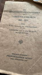 Boek 1935 bisdom S hertogenbosch franciscanen capucijnen, Boeken, Ophalen of Verzenden