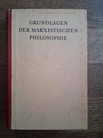 Grundlagen der marxistischen Philosophie [DDR 1960], Ophalen of Verzenden, Zo goed als nieuw