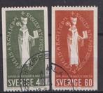 Zweden; 800 jaar Bisdom Uppsala , Michel 517-518C., Verzenden, Zweden, Gestempeld