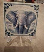 Keramische tegel decoratie - Olifant 15x15, Verzenden