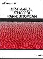 Honda ST1300 Pan European Addendum shop manual A4, Ophalen of Verzenden, Honda