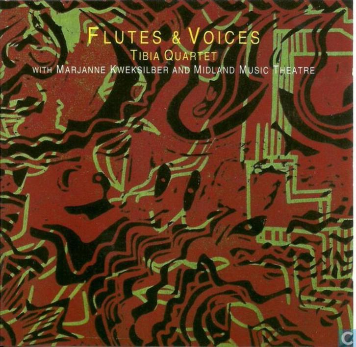 BANK Late of the city of Rome CD TIBIA QUARTET ZWANENBURG, Cd's en Dvd's, Cd's | Klassiek, Zo goed als nieuw, Kamermuziek, Modernisme tot heden